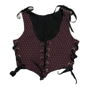 Victorian style corset top